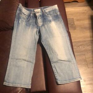 Women's Blue Jean capris
